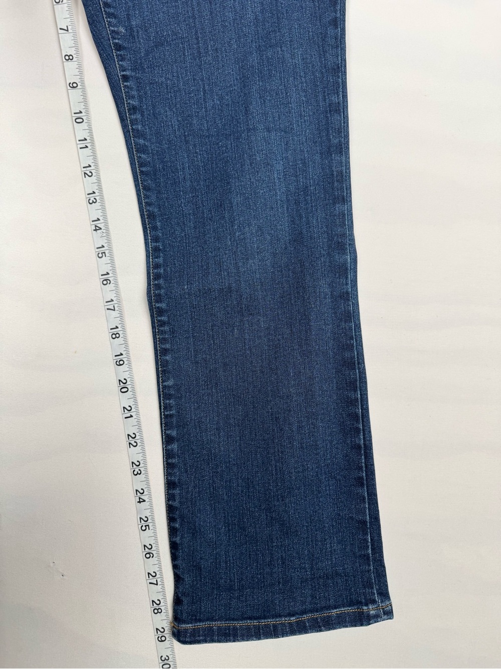 Lauren Ralph Lauren Premier Straight Leg Jeans Blue Women’s 12 - Picture 2 of 7